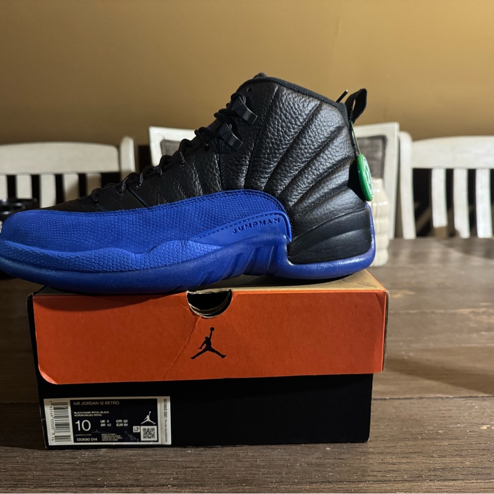 Jump Black and Blue Kids Sneakers